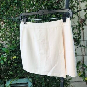 Forever 21 Cream Mini Skirt